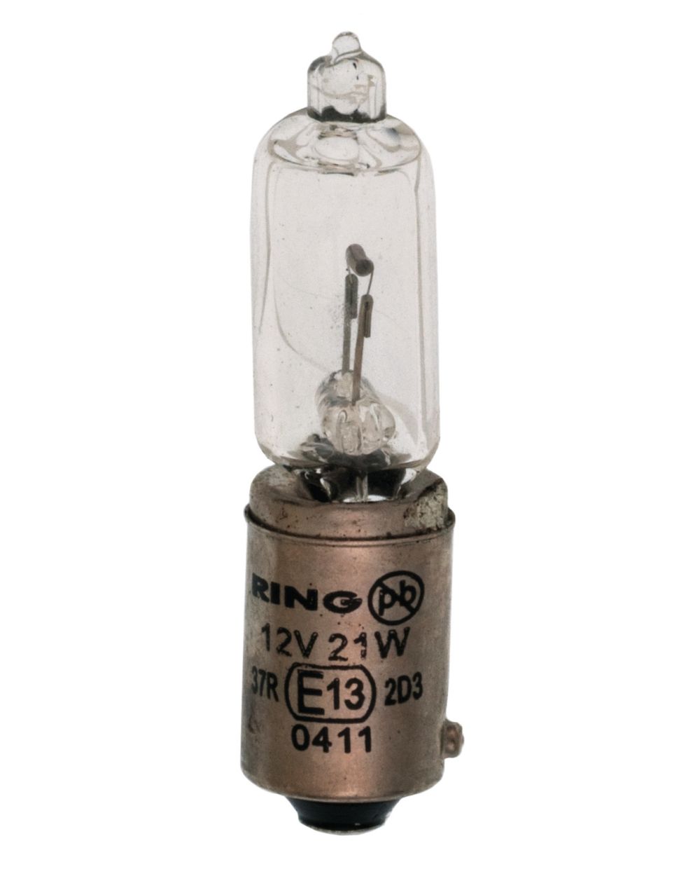 Ersatzlampe Halogen BAY9S 21W/12V, 1 Stück (auch mit 6V zu betreiben)