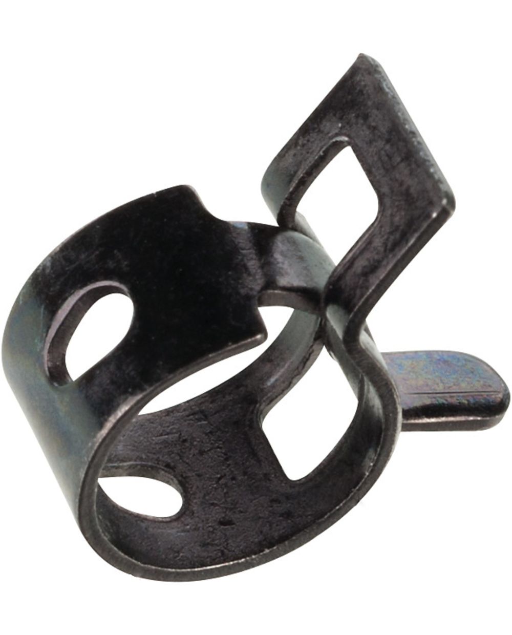 8mm Federklemme (Bandschelle), passend für ca. 8.5-10mm Außendurchmesser, 1  Stück