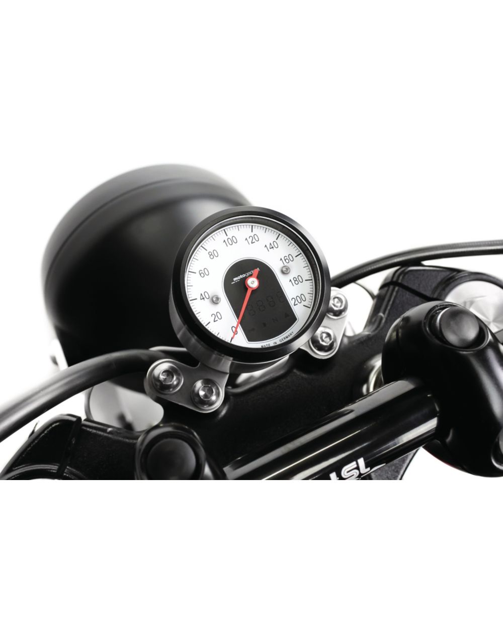 Motogadget MOTOSCOPE MINI POLIERT Tacho + Drehzahlmesser