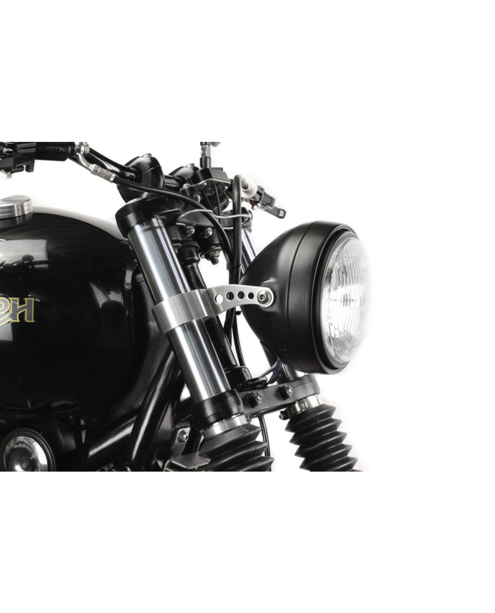 Motorize - Motorrad Scheinwerfer 20cm - M8 Befestigung seitlich :  : Auto & Motorrad