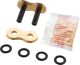 Hohlniet-Kettenschloss DID 525ZVM-X Gold G&G (X-Ring)