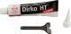 Dirko Dichtmasse HT schwarz (-60 bis +315°C), 70ml, inkl. Dosiertülle