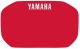 Dekor Lampenmaske, rot mit weißem YAMAHA Schriftzug (HeavyDuty-Qualität mit Schutzlaminat) passt für Art. 29112RP/29467RP/29468RP