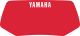 Dekor Lampenmaske, rot mit weißem YAMAHA-Schriftzug (HeavyDuty-Qualität mit Schutzlaminat)