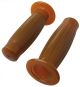Beston-Style Griffgummis (22/24mm) karamellbraun, vibrationsdämpfend, 1 Paar
