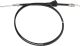 High-Quality Gaszug komplett, Länge Hülle/Zug 112/121cm OEM-Vergleichs-Nr. 583-26301-00,