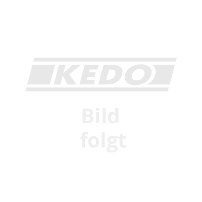 KEDO HD Krümmerflansch, 1 Stück , 6mm Edelstahl, ca. 46mm Durchmesser, 64mm Bohrungsabstand Krümmerbolzen (9mm)