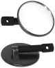 Lenkerspiegel 'Superbike', schwarz, 1 Paar, D=100/94mm, Bohrung 6mm, Stiel 65mm