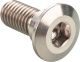 Befestigungsschraube Bremsscheibe hinten, Titan 6AL4V M8x1.25, Länge 20mm, 1 Stück, 5x benötigt, rostet nicht, 42% leichter als Stahl