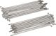 Flattrack 19' Speichen-Set Edelstahl, hinten, OHNE Speichennippel (Speichennippel nach Bohrung in Felge bestellen, siehe Art. 31204/31205/31206)