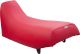KEDO Sitzbankbezug, rot, genarbte Oberfläche + Farbton ähnlich original, (ähnlich chappy red), OEM-Vergleichs-Nr. 55W-24731-10
