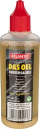 Atlantic Feinmechanik-Öl, harz- und säurefrei, 100ml Flasche mit Spritztülle, sehr gut dosierbar