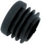 Lenkerenden-Stopfen/Kappe für 22mm-Lenker (Innen Ø 17-18mm), schwarz, 1 Stück