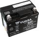 AGM-Batterie YUASA 12V, wartungsfrei befüllt, auslaufsicher durch AGM-Technologie (Glasfaservlies), Typ YTX4L-BS