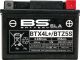 SLA-Batterie BS 12V / 4,2Ah wartungsfrei befüllt, auslaufsicher durch SLA-Technologie (ohne Vlies, ohne Gel) Typ BTX4L+ / BTZ5S