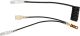 Kabelsatz Drehzahlabgriff für Daytona 'Velona' Drehzahlmesser, wahlweise induktiver Abgriff Zündkabel oder Direktanschluss Zuleitung Zündspule