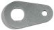Halteblech für Notausschalter (41442), 3mm Alu, M6 Befestigungsbohrung, Halteöffnung ca.: 14mm x 16mm