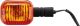 Replika-Blinker vorn/rechts bzw. hinten/links, 12V Glühlampe 10W BA15S, Verschraubung wie OEM, starrer Blinkerarm, 1 Stück