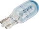 12V Glassockel-Glühlampe 5W W2.1x9.5d blau bedampft, e-geprüft