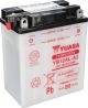 Batterie YUASA 12V (YB12AL-A2), trocken ungefüllt, benötigt 0,8l Batteriesäure (Säure nicht per Versand verfügbar)