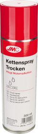 Kettenspray trocken, 300 ml Sprühdose, vollsynthetischer, heller, stark haftender Spezialschmierstoff für O- und X-Ring Ketten empfohlen