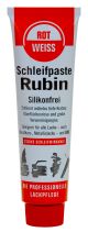 ROT-WEISS Schleifpaste Rubin, 100ml (entfernt tiefe Kratzer, Oberflächen- risse, hinterlässt feine Kratzer --> benötigt Nachbehandlung mit 50278/50266)