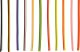 KABEL, 1 Meter 0.75qmm rosa