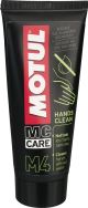 Motul M4 Handreiniger, 100ml Tube, entfernt Öl und andere hartnäckige Verschmutzungen ohne Wasser, nach Anwendung keine Reste auf der Hand