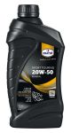 1l Eurol 20W50 4-Takt mineralisches Motorrad-Motoröl, Zusätze gegen Verschleiß, Ablagerungen und Oxidation (entspr. Spezifikation API SG, JASO MA2)