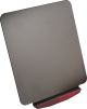 Kennzeichenunterlage Aluminium schwarz pulverbeschichtet »Basic«, Abm. 180x200mm, mit e-geprüftem Reflektor