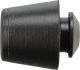 Gummipuffer, Montage in der Motorschutz-Wanne (Bauform C), Abm. ohne Befestigung 17mm Höhe, Durchmesser unten 20mm, oben 15mm