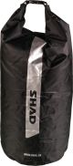 Drybag / Packrolle, 8l, schwarz, wasserdicht, Abm. ca. 30x16cm, strapazierfähiges Nylon-Material ähnlich einer Windjacke, für Minimalgepäck