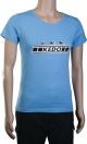 Damen T-Shirt 'KEDO' Gr. M, hellblau (180g/m² Baumwolle), 100% Baumwolle