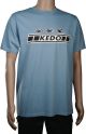T-Shirt 'KEDO' Gr. M, hellblau (180g/m² Baumwolle), 100% Baumwolle