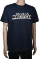 T-Shirt 'KEDO' Gr. S, dunkelblau, (180g/m² Baumwolle), 100% Baumwolle