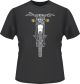 T-Shirt 'XT500 frontal', dunkelgrau, Gr.M, 2-farbig bedruckt, 100% Baumwolle
