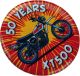 50 Years XT500 Ansteck-Button, Durchmesser 38mm, 1 Stück