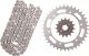 XW-Ring Kettensatz inkl. 15Z Ritzel grobverzahnt, 37Z Kettenblatt, OFFENE RK520XRE-Kette mit 104 Gliedern, Hohlniet- und Clipschloss