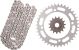 XW-Ring Kettensatz inkl. 15Z Ritzel feinverzahnt, 39Z Kettenblatt, OFFENE RK520XRE-Kette mit 102 Gliedern, Hohlniet- und Clipschloss