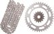 XW-Ring Kettensatz inkl. 15Z Ritzel feinverzahnt, 40Z Kettenblatt, OFFENE RK520XRE-Kette mit 102 Gliedern, Hohlniet- und Clipschloss