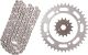 XW-Ring Kettensatz inkl. 15Z Ritzel grobverzahnt, 40Z Kettenblatt, OFFENE RK520XRE-Kette mit 102 Gliedern, Hohlniet- und Clipschloss