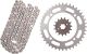 XW-Ring Kettensatz inkl. 15Z Ritzel grobverzahnt, 40Z Kettenblatt, OFFENE RK520XRE-Kette mit 104 Gliedern, Hohlniet- und Clipschloss