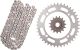 XW-Ring Kettensatz inkl. 15Z Ritzel feinverzahnt, 40Z Kettenblatt, OFFENE RK520XRE-Kette mit 104 Gliedern, Hohlniet- und Clipschloss
