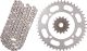 XW-Ring Kettensatz inkl. 15Z Ritzel feinverzahnt, 45Z Kettenblatt, OFFENE RK520XRE-Kette mit 106 Gliedern, Hohlniet- und Clipschloss