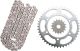 XW-Ring Kettensatz inkl. 16Z Ritzel, 46Z Kettenblatt, OFFENE RK520XRE-Kette mit 112 Gliedern, Hohlniet- und Clipschloss