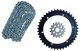XW-Ring Kettensatz inkl. 16Z Ritzel, 42Z Kettenblatt, OFFENE RK530XRE-Kette mit 102 Gliedern und Hohlnietschloss