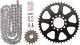 X-Ring Kettensatz inkl. 16Z Ritzel, 46Z Kettenblatt, OFFENE RK520XSO2-Kette mit 98 Gliedern, Hohlniet- und Clipschloss