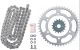 XW-Ring Kettensatz EXTRA VERSTÄRKT inkl. 16Z Ritzel, 46Z Kettenblatt, OFFENE RK530XRE-Kette mit 112 Gliedern und Hohlnietschloss