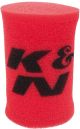 K&N Vor-Filter, zum Extra-Schutz bei extremen Bedingungen (staubiges Gelänge, Flattrack), für z.B. Art 91555, trocken / benötigt K&N Öl Art. 91500