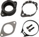 Ansaugstutzen-Set komplett inkl. OEM-Verstärkungsblech, OEM-Schelle und Kleinteile